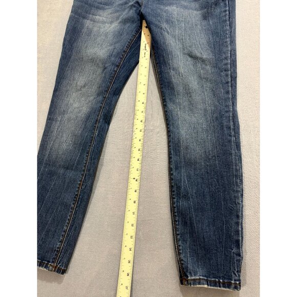 Denim & Co Women's Vintage 1969 Skinny Jeans Mid Rise Blue Size 16 - Picture 7 of 11
